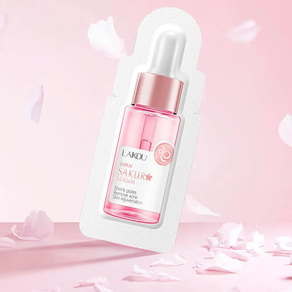 5/10pcs Moisturizing face Serum Nourishing Rejuvenation Skin Serum Shrink Pore Smoothing Face Skin care Travel size 1ml